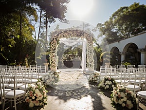 Elegant Outdoor Wedding Ceremony