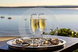 Elegant Pairing: Champagne and Oysters