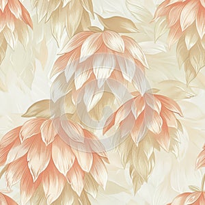 Elegant Pastel Floral Pattern for Sophisticated Design Background