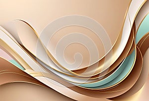 Elegant pastel light brown abstract background combined