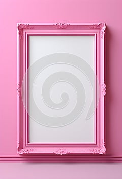 Elegant Pink Frame
