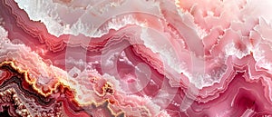 Elegant Pink Marble Essence: Perfect for Chic Artistry & Design. Concept Pink Marble Decor,