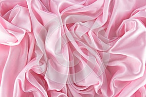 Elegant pink silk or satin texture luxury background