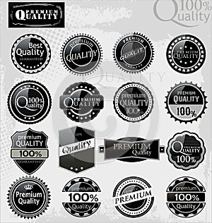 Elegant premium quality labels