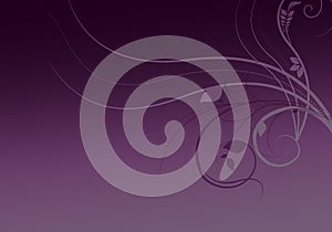 Elegant purple background with space