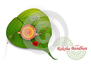 Elegant Rakhi for Brother and Sister bonding in Raksha Bandhan festival from India