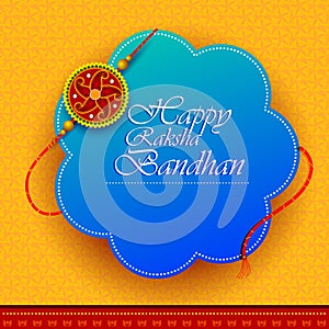 Elegant Rakhi for Brother and Sister bonding in Raksha Bandhan festival from India