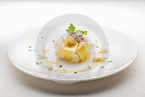 Elegant Ravioli Plate