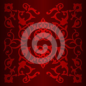 Elegant red background pattern