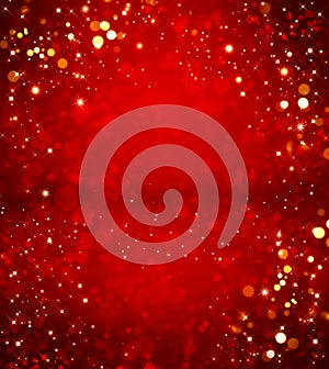 Elegant red festive background