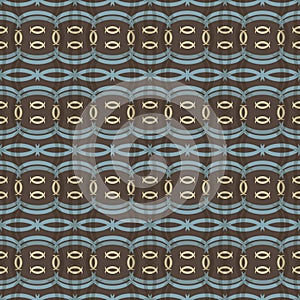 Elegant seamless pattern in folk style