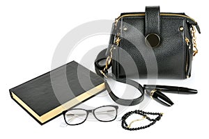 Elegant set of accessory for women.