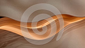 Elegant Soft Sand Wave Pattern