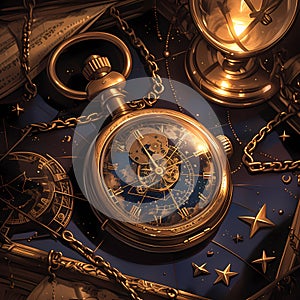 Elegant Steampunk Pocket Watch for Timeless Style