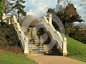 Elegant Stone Stairway