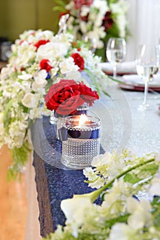 Elegant Table with Decorations