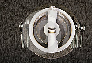 Elegant Table Place Setting