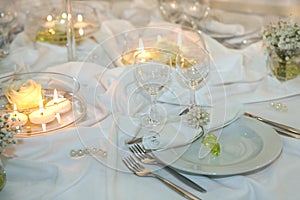 Elegant table setting