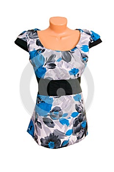 Elegant tunic on a white.