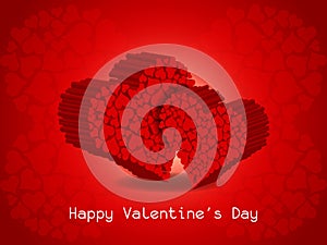 Elegant Valentine's Day background.