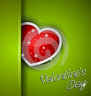 Elegant Valentines Day background