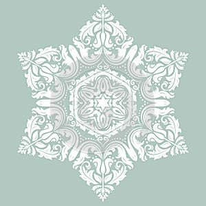 Elegant Vector Ornament in Classic Style