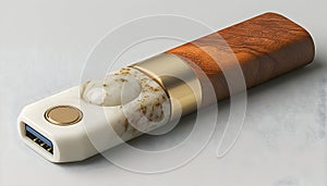 Luxurious AI-Generated USB Drive