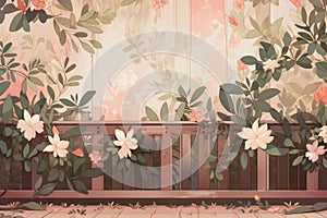 Elegantly Created Nature-Inspired Background Illustration