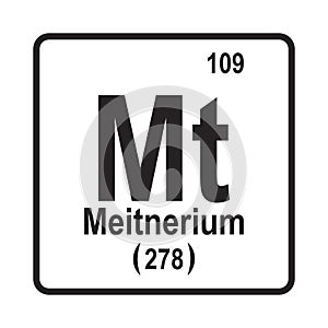 Element Meitnerium icon