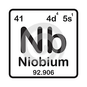 element niobium icon