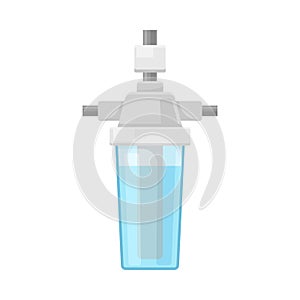 The Element Of System For Purification Of Water Vector Illustration