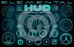 Elemental HUD ComponentsR2