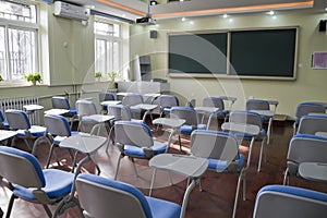 Elementary school classroom