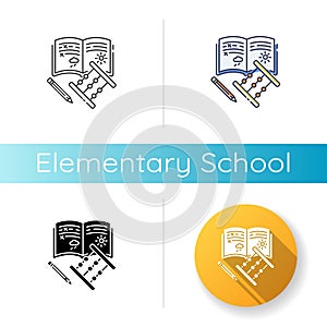 Elementary school icon