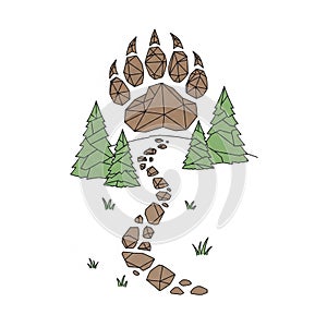 Elements with abstract art creating a modern and dynamic representa