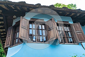 Elements of national wooden architecture in the ethnographic complex `Etera` in Bulgaria