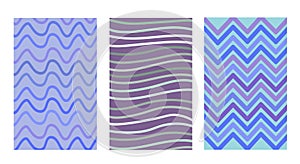 Elements of nature water. Vector drawing of water waves. World water day March 22.