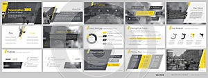 Elements for PowerPoint presentation templates.