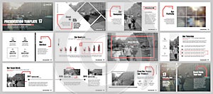 Elements for PowerPoint presentation templates.