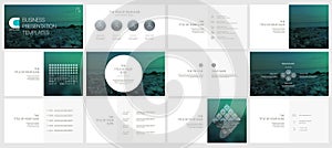 Elements for presentation templates.