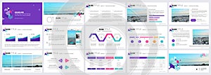 Elements for presentation templates.