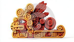 Elements Of Relief In Mayan Hieroglyphs