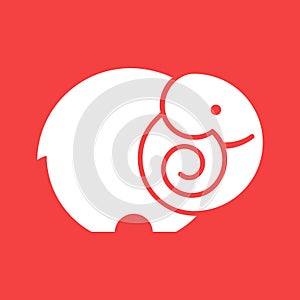 Elephant Big Logo Design