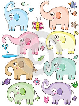 Elephant Cute Sets photo