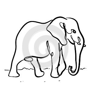 Elephant Doodle