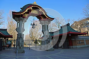 Elephant gate entrance