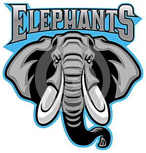 Elephant head mascot