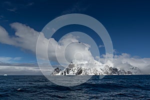 Elephant Island (South Shetland Islands) in the Southern Ocean. With Point Wild, location of Sir Ernest Shackleton amazing