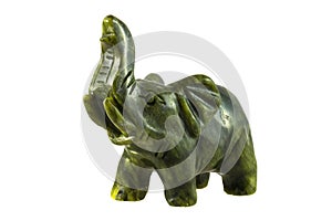 Elephant from nephrite photo