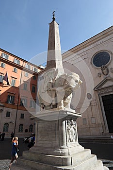 Elephant and Obelisk in Rome